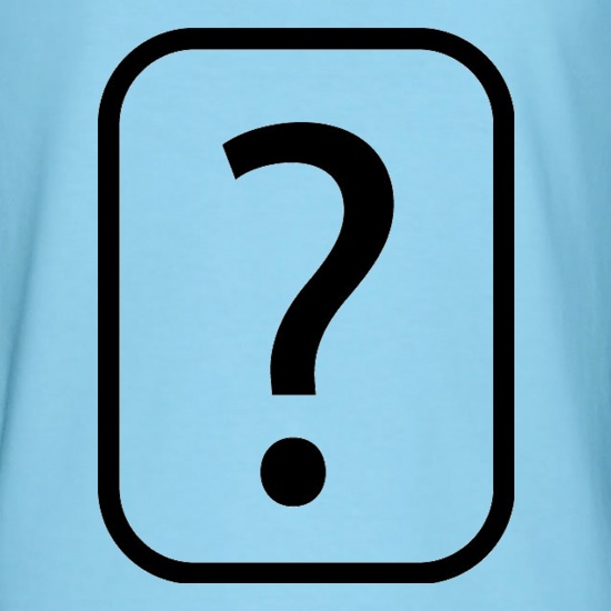 Question Mark t shirt